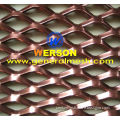 general mesh powder coated Decorative Aluminum Expanded Metal Mesh used for Partition wall,outdoor wall
